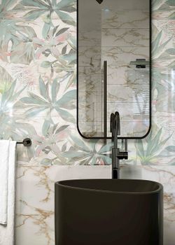 Керамическая плитка Creto Shine Gold MP000024767 настенная 30х90 см — фото 2, Керамическая плитка