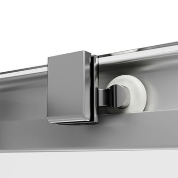 Душевой уголок AM.PM Func 120x90 W84G-403-12090-MТ профиль Хром матовый стекло прозрачное — фото 12, Прямоугольные душевые уголки