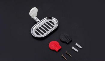 Мыльница Frap F33 F3302-1 Хром — фото 3, Мыльницы