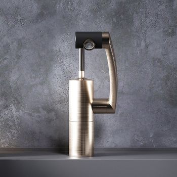 Смеситель для раковины Damixa Arc 290217264 Никель — фото 3, Смесители для раковины