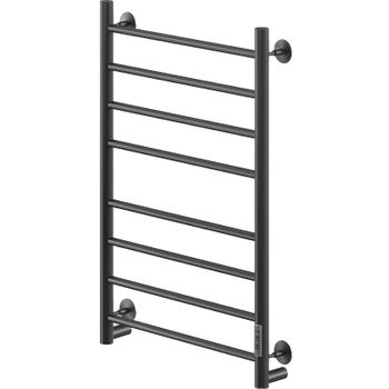 Электрический полотенцесушитель Ника Way-2 80/50 U Черный матовый — фото 1, Электрические полотенцесушители