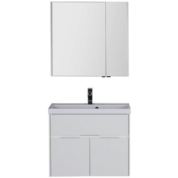 Комплект мебели для ванной Aquanet Латина 80 179839 подвесной Белый — фото 1, Комплекты мебели для ванной