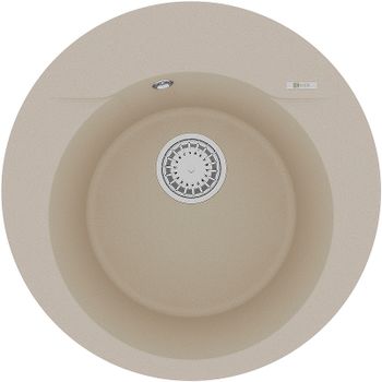 Кухонная мойка Lemark Sula 500 9910002 Бежевая — фото 1, Кухонные мойки