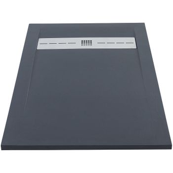 Душевой поддон из искусственного камня Aquanet Delight 120x80 258897 Черный — фото 2, Душевые поддоны из искусственного камня