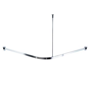 Карниз для ванны Ridder 52500 Хром — фото 1, Карнизы для ванной