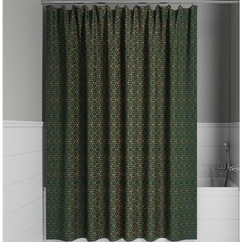 Штора для ванны Iddis Base 240х200 BG06P24i11 Зеленая — фото 1, Шторы для ванной