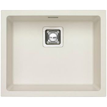 Кухонная мойка Alveus Granital+ Quadrix 50 Arctic G11 560x460x200 1128394 Белая — фото 1, Кухонные мойки