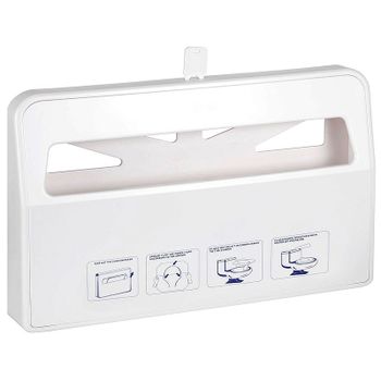 Диспенсер туалетных подкладок Nofer 04026.2.W Белый — фото 1, Диспенсеры для покрытий на унитаз