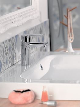 Смеситель для раковины Jacob Delafon Oscar E29842-CP Хром — фото 2, Смесители для раковины