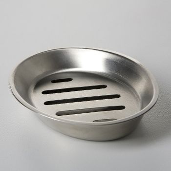 Мыльница WasserKRAFT Ruwer K-6729 Нержавеющая сталь — фото 2, Мыльницы