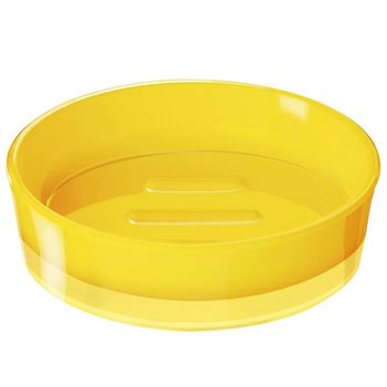 Мыльница Ridder Disco 2103304 Желтая — фото 1, Мыльницы