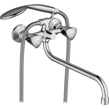 Смеситель для ванны Damixa Object 349500000 Хром — фото 1, Смеситель для ванны