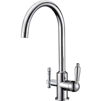 Смеситель для кухни ZorG Sanitary ZR 317 YF-33 Хром — фото 1, Смесители для кухни