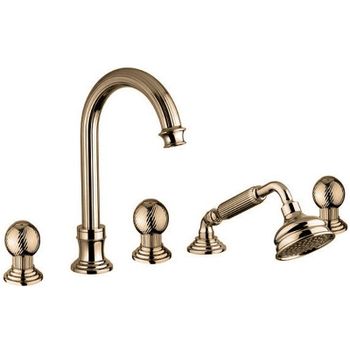 Смеситель на борт ванны Cezares Olimp BVD OLIMP-BVD-02-M Бронза — фото 1, Смесители на борт ванны