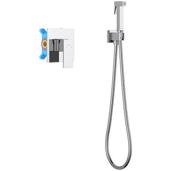 Гигиенический душ со смесителем Aquatek Либра AQ1619CR Хром — фото 1, Гигиенические души