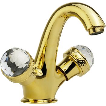 Смеситель для раковины Migliore Axo 18510 Золото — фото 1, Смесители для раковины