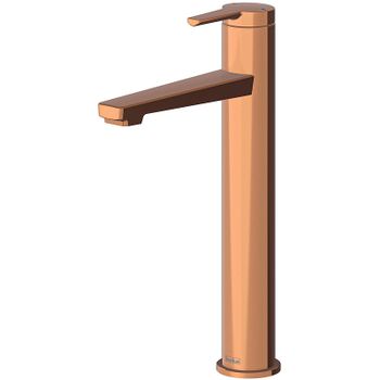 Смеситель для раковины Teska Liva Leo L E5429 Розовое золото — фото 1, Смесители для раковины