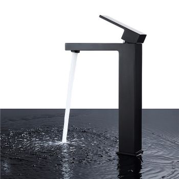 Смеситель для раковины Abber Daheim AF8211B Черный матовый — фото 3, Смесители для раковины