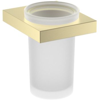 Стакан для зубных щеток Timo Petruma 15233/17 Золото матовое — фото 1, Стаканы для зубных щеток