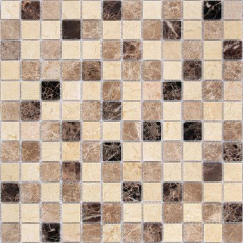 Мозаика Caramelle mosaic Pietrine 4 мм Pietra Mix 1 POL 29,8x29,8 см — фото 1, Мозаика
