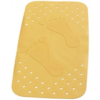 Коврик для ванны Ridder Plattfuss 38x72 67084 Желтый — фото 1, Коврики для ванной комнаты