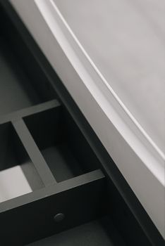 Тумба с раковиной Bond Wave 80 T01800-S05W подвесная Белая глянцевая — фото 8, Тумбы с раковиной