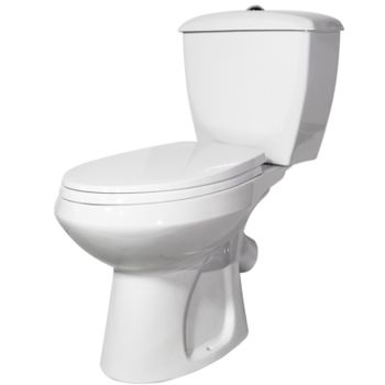 Унитаз компакт Оскольская Керамика Элисса Стандарт 43301130202 с бачком и сиденьем — фото 1, Напольные унитазы