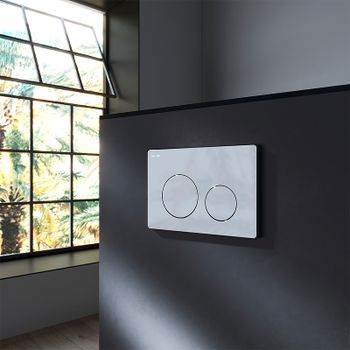 Инсталляция AM.PM PrimeFit I012709.0151 для унитаза с клавишей смыва Хром глянцевый — фото 8, Инсталляции для унитазов