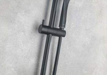 Комплект смесителей Aquatek Вега AQ1030MB Черный матовый — фото 10, Готовые комплекты для ванной комнаты