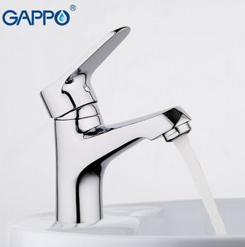 Смеситель для раковины Gappo G36 G1036 Хром — фото 2, Смесители для раковины
