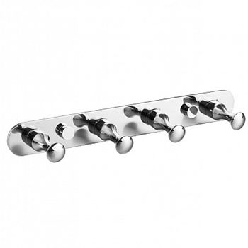 Вешалка для полотенец Milardo 002SM40M41 Хром — фото 1, Крючки для полотенец