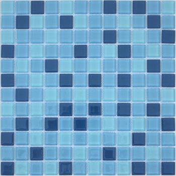 Стеклянная мозаика Caramelle mosaic Acquarelle 4 мм Aristea 29,8x29,8 см — фото 1, Мозаика