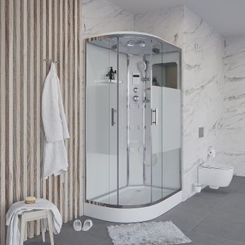 Душевая кабина Niagara Ultra 120x80 R NG-303-01R с гидромассажем — фото 1, Душевые кабины