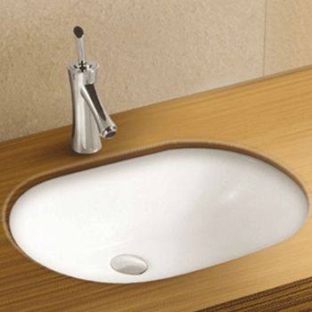 Раковина WeltWasser Deilbach 6030 59 10000003899 Белый глянец — фото 1, Раковины встраиваемые снизу