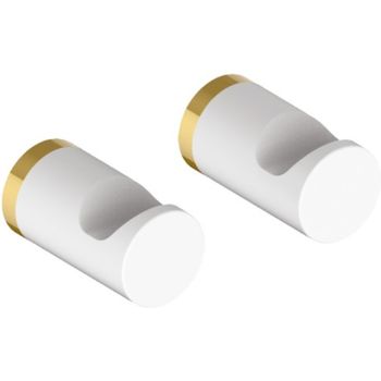 Товар: Комплект крючков Iddis Petite PET2SY1i41 Белый матовый - фото 1 Комплект крючков Iddis Petite PET2SY1i41 Белый матовый — фото 1, Крючки для полотенец