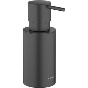 Дозатор для жидкого мыла Aquatek Оберон AQ4229MB Черный матовый — фото 1, Дозаторы