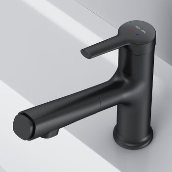 Смеситель для раковины AM.PM X-Joy F85B02922 Черный матовый — фото 11, Смесители для раковины