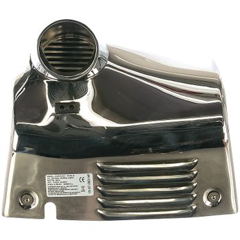 Сушилка для рук Nofer Windflow 01151.B Нержавеющая сталь глянцевая — фото 2, Сушилки для рук