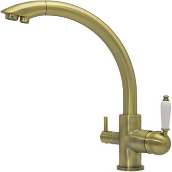 Смеситель для кухни Seaman Barcelone SSL-5382-AG Античное золото — фото 2, Смесители для кухни