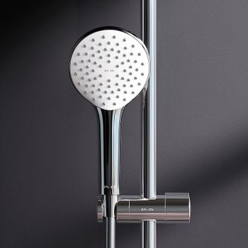 Душевая система AM.PM Sunny F0785C900 Хром — фото 12, Душевые стойки