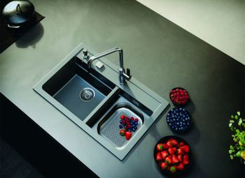 Кухонная мойка Alveus Granital Atrox 50 Terra G22 790x500 1131999 Песчаная — фото 5, Кухонные мойки