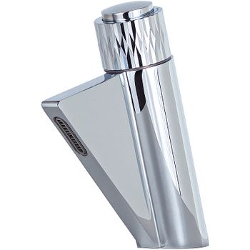 Смеситель для раковины Orange Push M01-921cr Хром — фото 2, Смесители для раковины