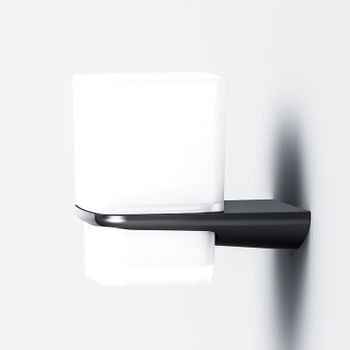 Стакан для зубных щеток AM.PM Inspire V2.0 A50A34322 Черный матовый — фото 4, Стаканы для зубных щеток