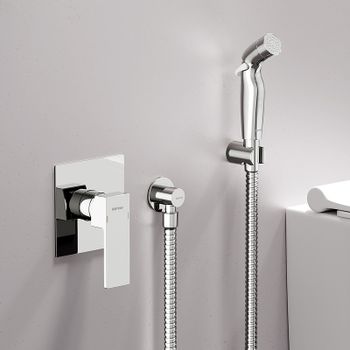 Гигиенический душ со смесителем Damixa Gala 537510000 Хром — фото 3, Гигиенические души