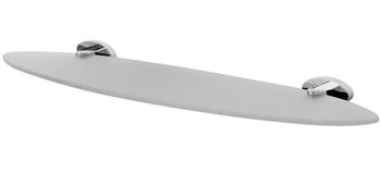 Полка стеклянная AM.PM Awe A1534700 Хром — фото 1, Полки для ванной и душа