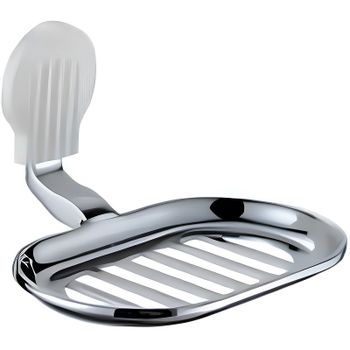 Мыльница Frap F33 F3302-1 Хром — фото 1, Мыльницы