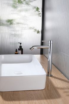 Смеситель для раковины Abber Wasser Kreis AF8111 Хром — фото 2, Смесители для раковины