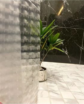 Штора для ванны Haiba HB75101-1 3D эффект — фото 9, Шторы для ванной