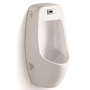 Писсуар SantiLine SL-6002 с сенсорным смывом Белый — фото 1, Писсуары