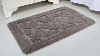 Коврик для ванной комнаты Fixsen Link FX-5002I 50x80 Коричневый — фото 2, Коврики для ванной комнаты